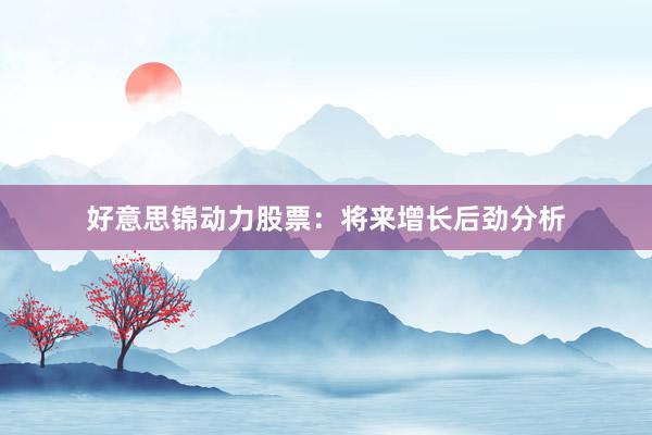 好意思锦动力股票：将来增长后劲分析